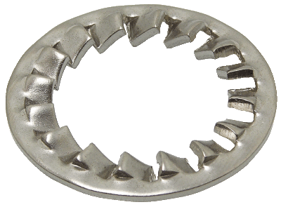 Rondelle "Eventail" à dentures interieures "JZ" - DIN 6798 J - Inox A4