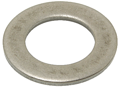 Rondelle plate découpée - DIN 125A - Inox A4