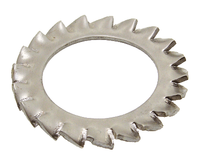Rondelle "Eventail" à dentures exterieures "AZ" - DIN 6798 A - Inox A4