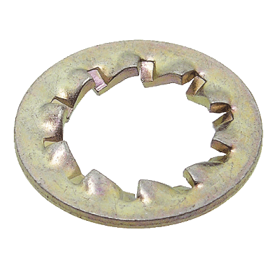 Rondelle à denture intérieure chevauchante JZ - Acier ressort - Zn 400 HBS - DIN 6798 J
