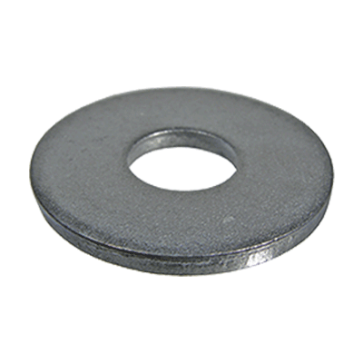 Flat washers without chamfer (DIN 9021; ~ISO 7093), stainless steel A2
