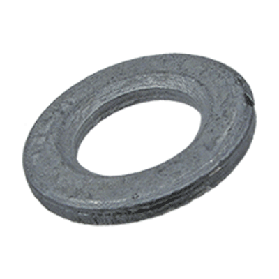 Flat washers with chamfer for hex bolts and nuts (EN 14399-6), steel, hot dip galvanized