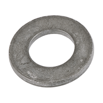 Flat washers without chamfer, for screws up to property class 10.9 (ISO 7089; DIN 125 A), steel, hot dip galvanized