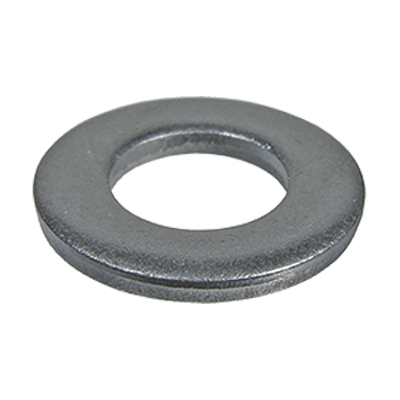 Flat washers without chamfer (ISO 7089, DIN 125 A), stainless steel A2