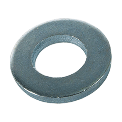 Flat washers for clevis pins (DIN 1440; ~ISO 8738), steel, zinc plated blue
