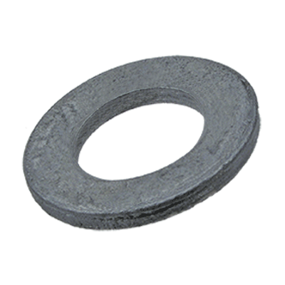 Flat washers with chamfer, for screws up to property class 8.8 (ISO 7090; DIN 125 B), steel, hot dip galvanized