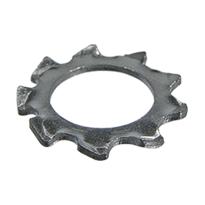 External tooth lock washers type A (DIN 6797 A), stainless steel A2