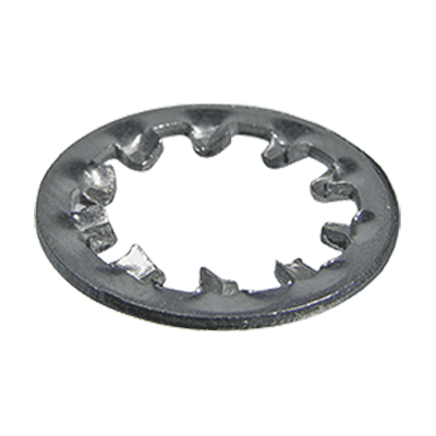 Internal tooth lock washers type J (DIN 6797 J), stainless steel A2