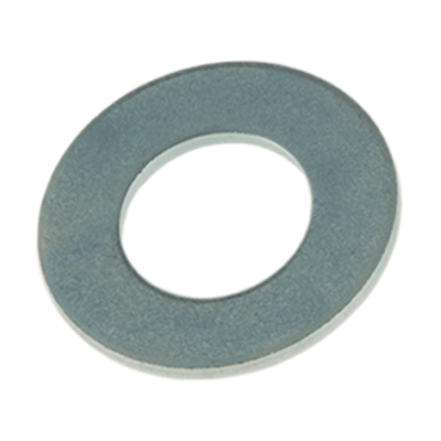 Flat washers for Ww / UNC / UNF without chamfer, light serie (~DIN 1440), steel, zinc plated blue