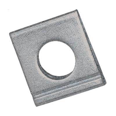 Square taper washers for I-sections (DIN 435), steel, hot dip galvanized