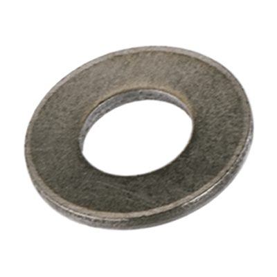 Flat washers without chamfer, series M (medium) (~NFE 25-513 M), steel, plain