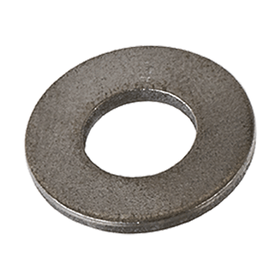 Flat washers without chamfer, series Z (small) (~NFE 25-513 Z), steel, plain