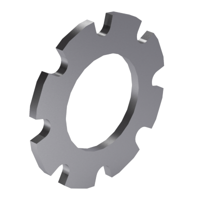 Tooth lock washers, form A