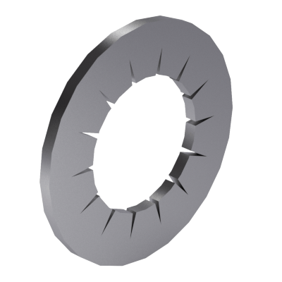 Tooth lock washers, form J