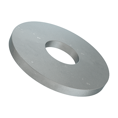 Washer with outside diameter ca. 3 x nominal thread diameter