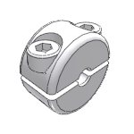 分体式夹持环，直径3mm-100mm，钢质C45镀锌