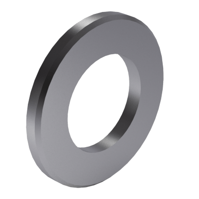 Plain washers, chamfered, normal series, product grade A