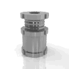 Schre spacer with locknut