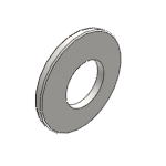 垫圈DIN EN ISO 7089（前DIN 125 A），不锈钢