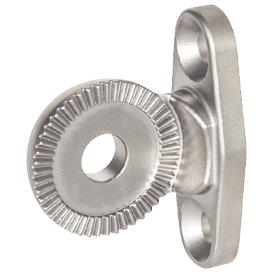 Disque d'indexation inox - Avec embase horizontale