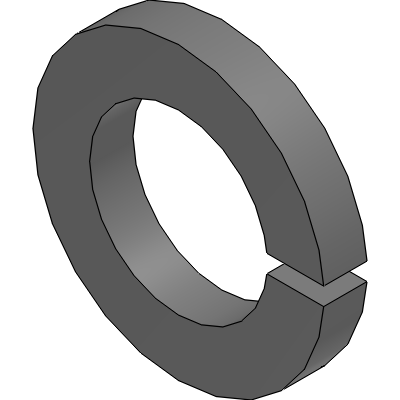 Regular Helical Spring-Lock Washer