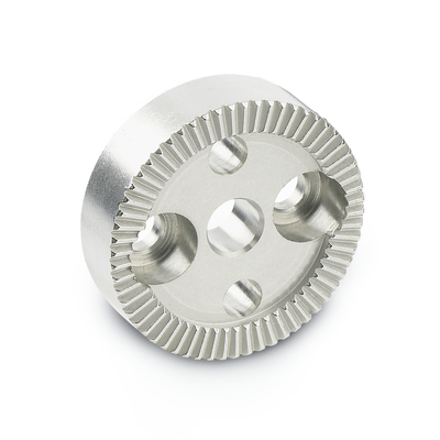 Stainless Steel-Serrated locking plates, Type C with tapped hole d3 in the center, with two tapped mounting holes d6