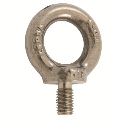 Anneau de levage à tige filetée DIN 580 - Inox 304