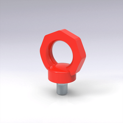 Lifting eye bolt, high tensile