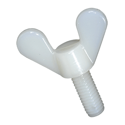 Wing screws (~DIN 316), PA 6.6, natural