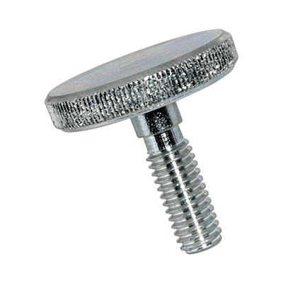 Knurled thumb screws thin type