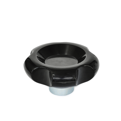 Five-Lobed Control Knobs with Steel Hub Metric