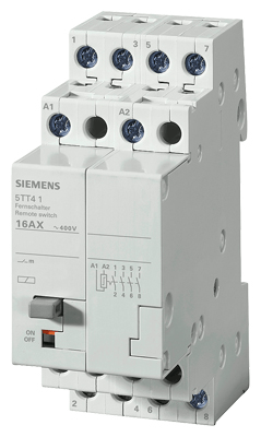 Latching relay for distribution board
