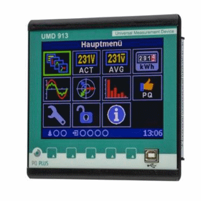 Universal measuring device operating current meter