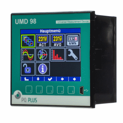 Universal measuring device operating current meter
