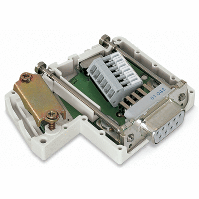 CANopen fieldbus connector with d-sub female connector 9-pole