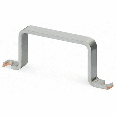 U-shaped busbar, Cu 10 mm x 3 mm, for 5 I/O, suitable for 750 Series I/O modules
