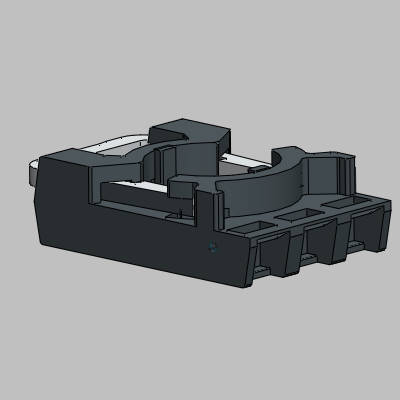 Contact block holder