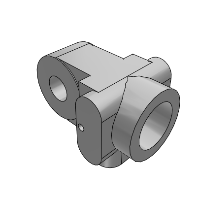 Single Knuckle Joint (M6 without tap)
