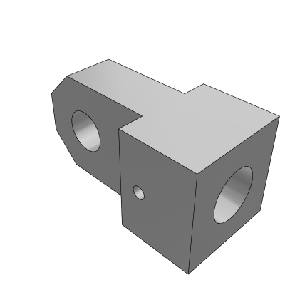 Single Knuckle Joint(M6 Without Tap)