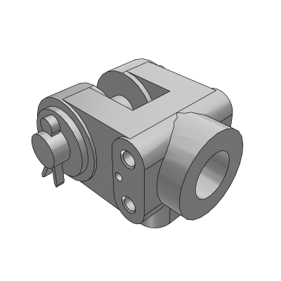 Double Knuckle Joint(M6 With Tap)