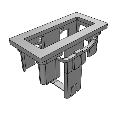 Panel mount adapter