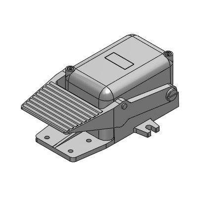 Foot valve, with detent