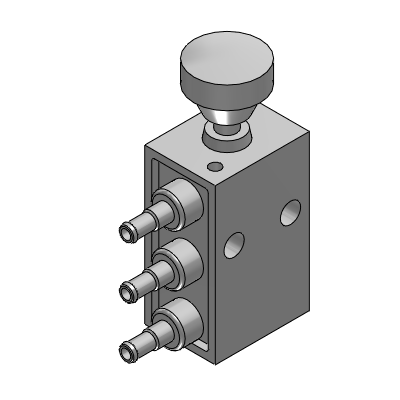 pushbutton valve