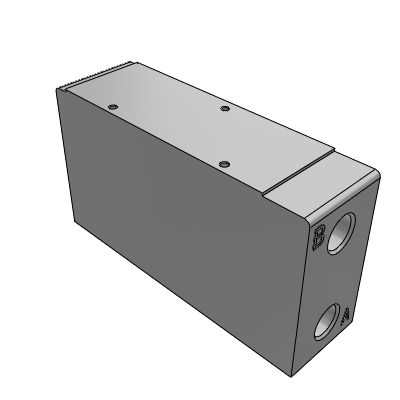 Non Plug-in Type: Manifold Block Assembly