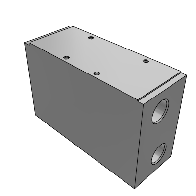 Non Plug-in Type: Grommet, DIN Terminal (Manifold Block Assembly)
