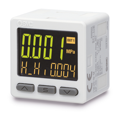 3-Screen Display High-Precision Digital Pressure Switch