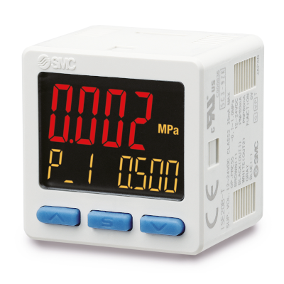 3-Screen Display High-Precision Digital Pressure Switch/IO-Link Compatible (1 Output)