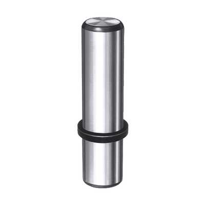 Guide pillar for industrial tool making, with shoulder