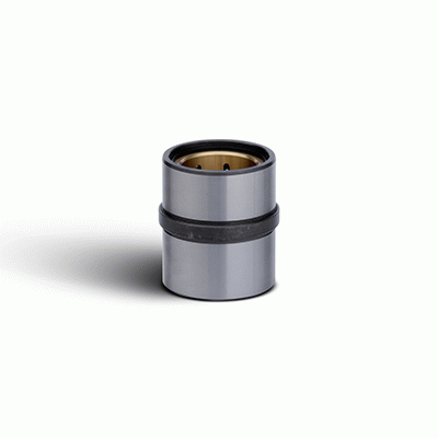 Recirculating ball guide bush for ejector set