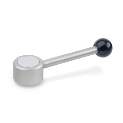 Manette indexable inox taraudée, basse